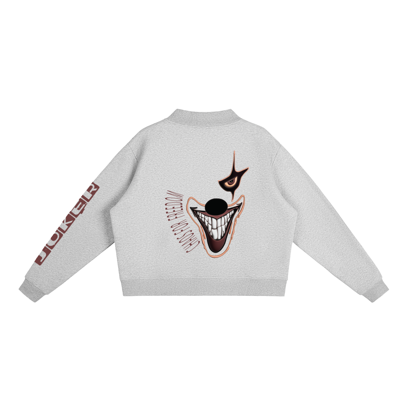 Women's Essential Fleece Mock-Neck Crew Sweatshirt