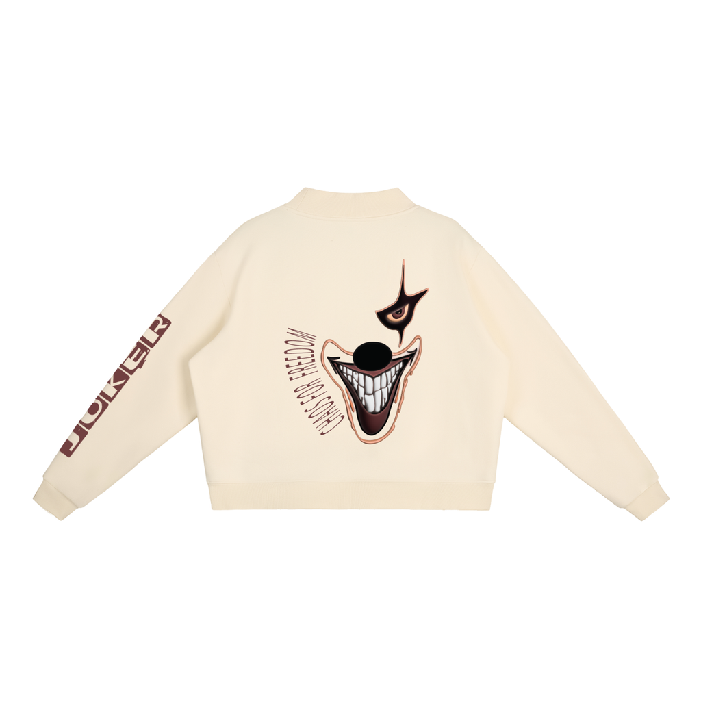 Women's Essential Fleece Mock-Neck Crew Sweatshirt