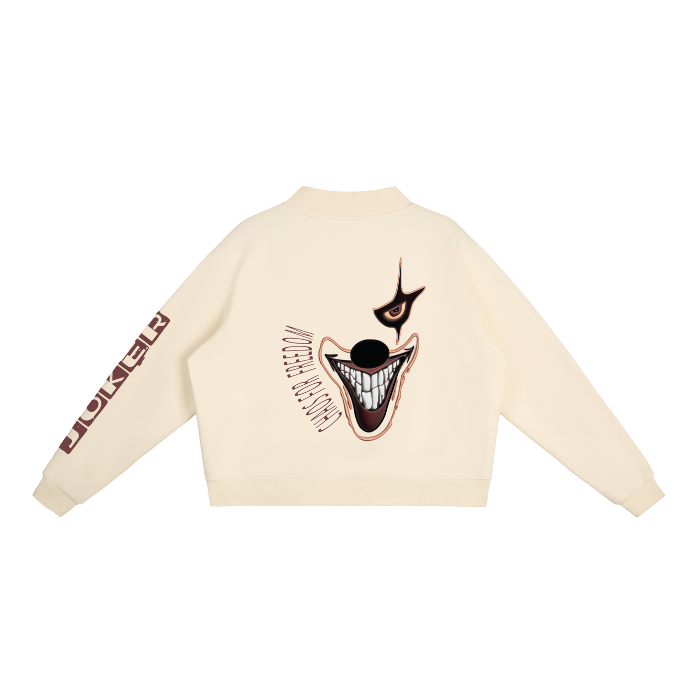 Women's Essential Fleece Mock-Neck Crew Sweatshirt