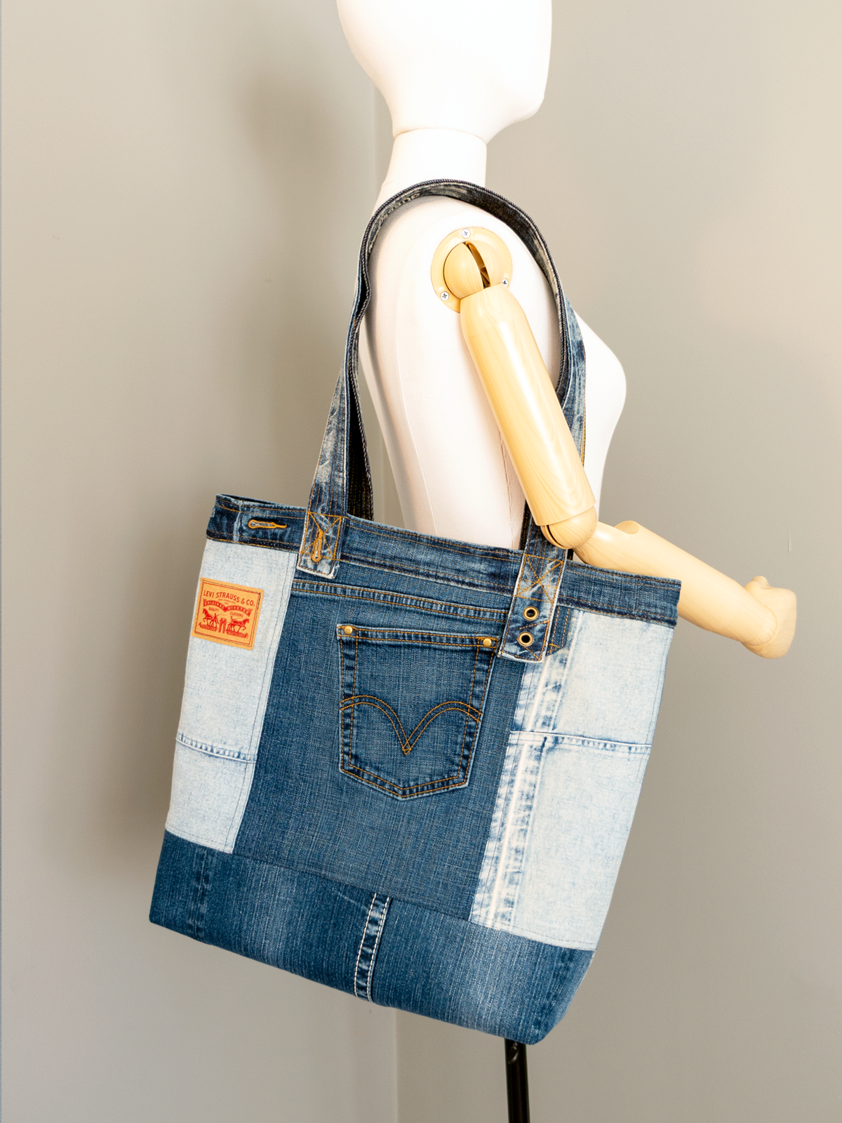 UPCYCLED TOTE BAG - Style#02