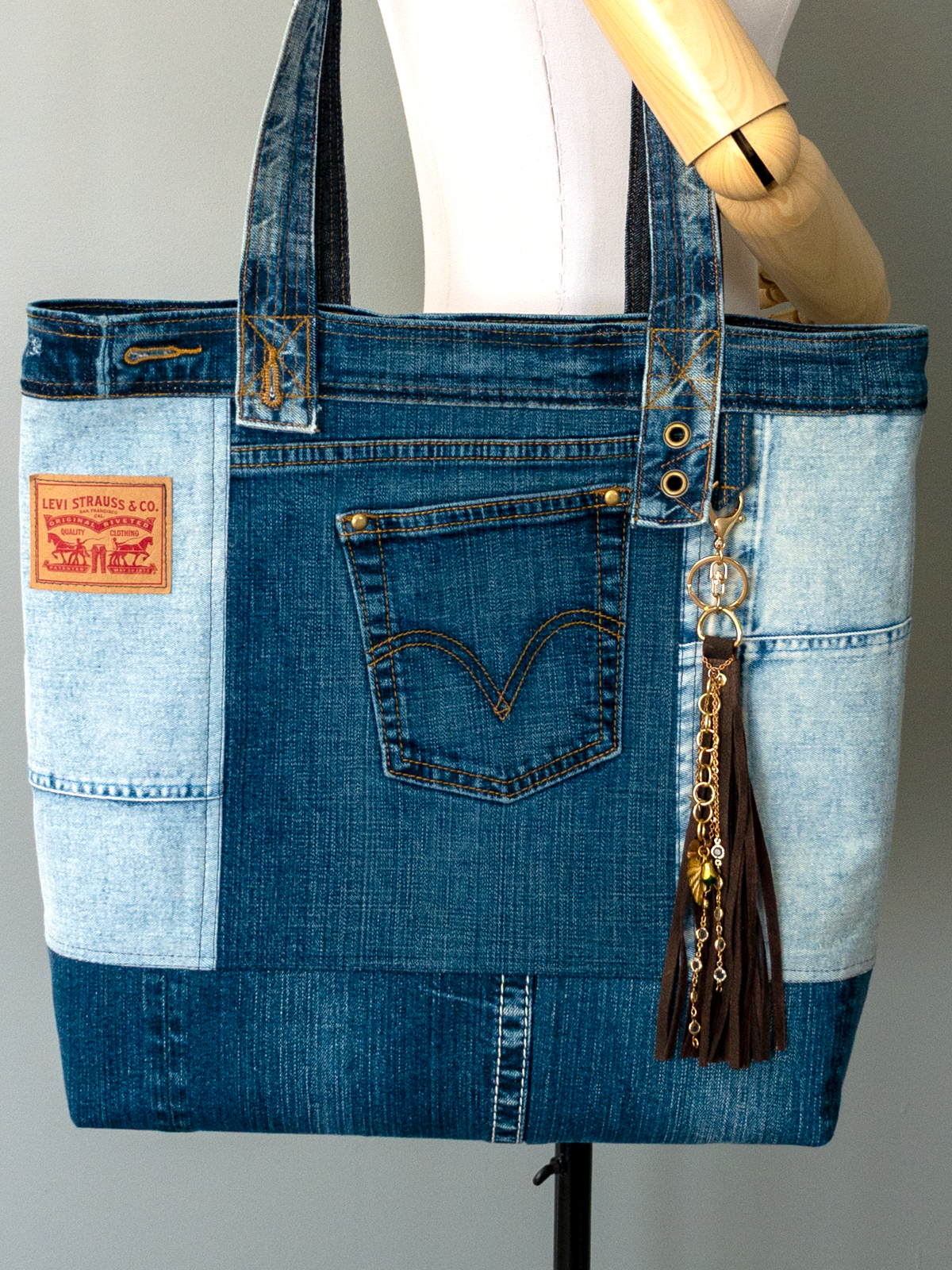 UPCYCLED TOTE BAG - Style#02